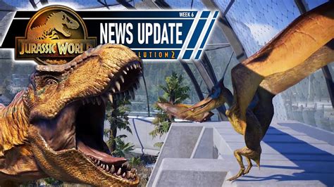 Jwe 2 News Update First Gameplay Decorations And 8 New Dinosaurs Jurassic World Evolution 2