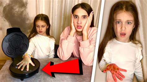 Ludovica Si Fa Male E Si Brucia La Mano Mentre Cucina I Pancake Youtube