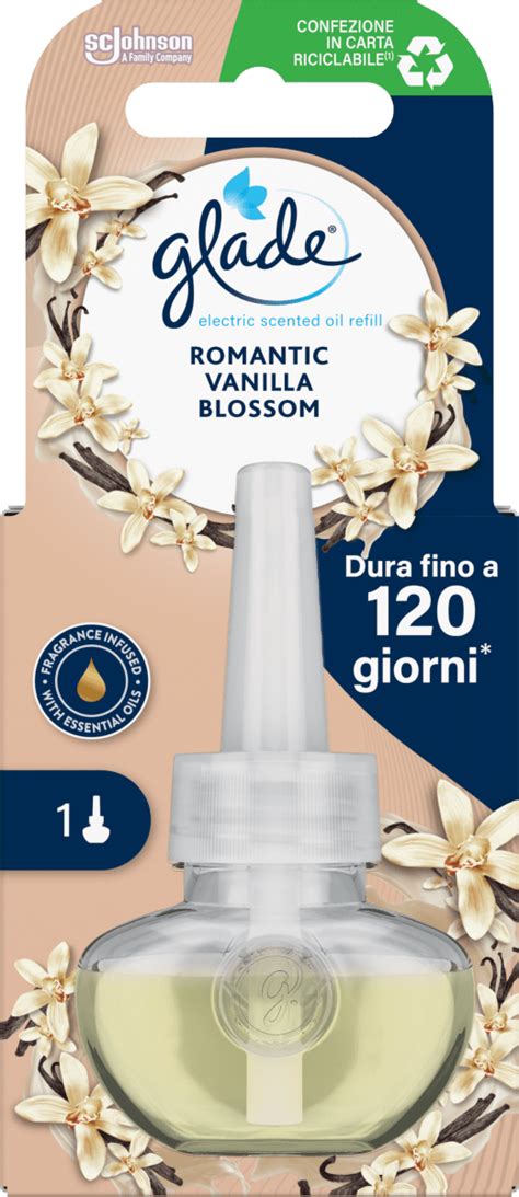 Glade Ricarica Electric Scented Oil Romantic Vanilla Blossom 20 Ml