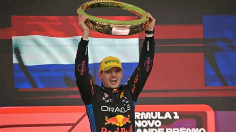 F Max Verstappen Remporte Le Gp Du Br Sil H Info