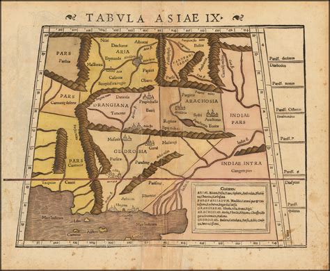 Tabula Asiae Ix [northern India And Pakistan] Barry Lawrence Ruderman Antique Maps Inc