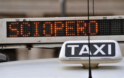 Sciopero nazionale taxi auto ferme per tutta la giornata di martedì