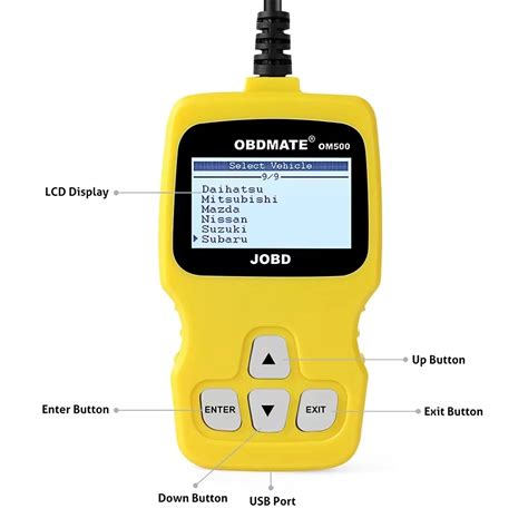 Autophix Obdmate Om Car Jobd Eobd Obd Code Reader Auto Scanner