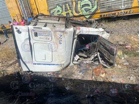 Falleció el trailero que fue embestido por el ferrocarril Contacto Hoy