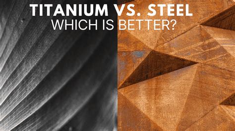 Stainless Steel vs. Titanium - SSMETAL