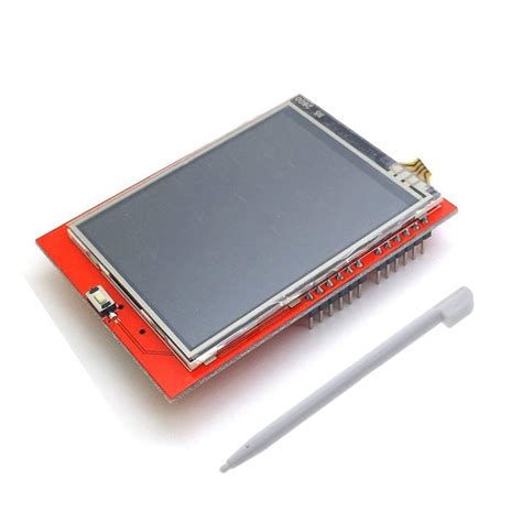 Hiletgo 24 Inch Tft Lcd Display Shield Touch Panel Ili9341 240x320 For Arduino Uno Mega