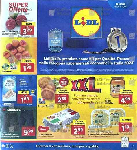 Anteprima Volantino Lidl