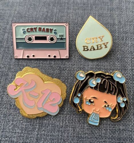 Set Of Melanie Martinez Cry Baby Enamel Pins Pin Merch Ebay