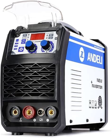 ANDELI MIG Welder 110V 220V Dual Voltage 120Apm Gas Gasless Mig Welder