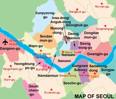 Explore Seoul Neighborhoods With This Detailed Map