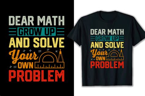 Funny Math T Shirt Design Graphic By Smmahiramahi · Creative Fabrica