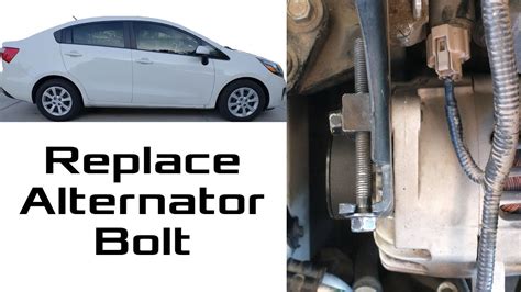 Alternator Replacement Kia Rio Youtube