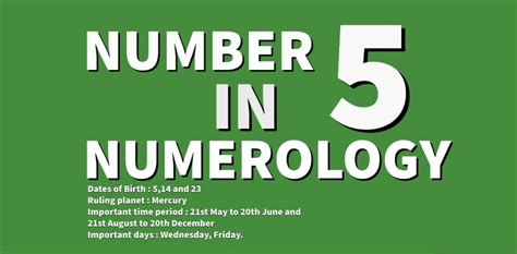 Number 5 Numerology Complete Detailed Analysis For FREE