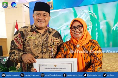 Pemda Kaur Raih Penghargaan TP2DD Terbaik Tingkat Provinsi Bengkulu