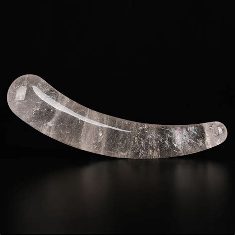 Obsidian Dildo Healing Crystal Massage Wand