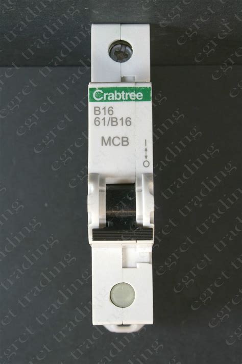 Crabtree Starbreaker B Type Mcb Minature Circuit Breaker To Bs En