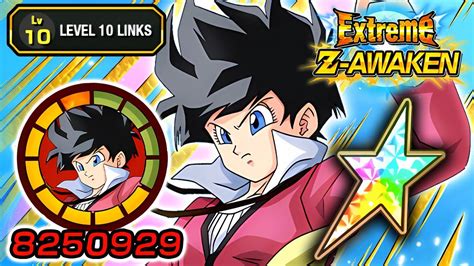 100 EZA STR F2P VIDEL LEVEL 10 LINKS STICKER EFFECT Dragon Ball Z