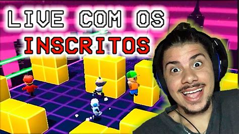 Stumble Guys JOGANDO EM CALL OS INSCRITOS YouTube