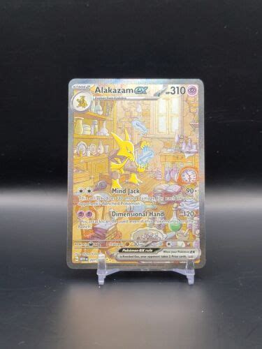 Alakazam Ex Pok Mon Tcg Scarlet Violet Holo Full Art Cb