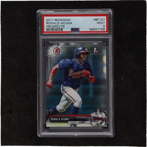 Ronald Acuna Bowman Prospects Bp Psa Pristine Auction