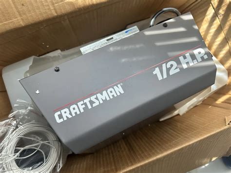 Craftsman 1 2 HP Garage Door Opener Troubleshooting Guide