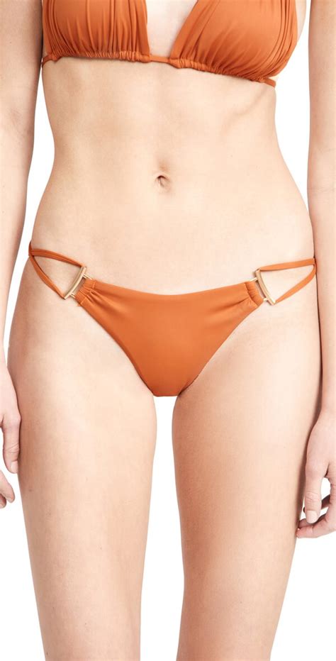 Cult Gaia Riley Bikini Bottoms Spice Editorialist