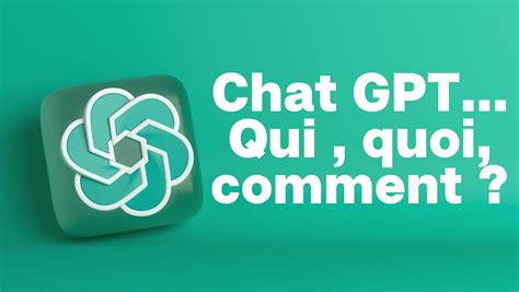 Chat Gpt Qui Quoi Comment Alcimia Cabinet Conseil Digital Marketing