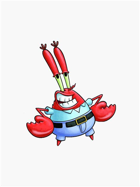 Mrkrabs Sticker For Sale By Valariejg0 Redbubble