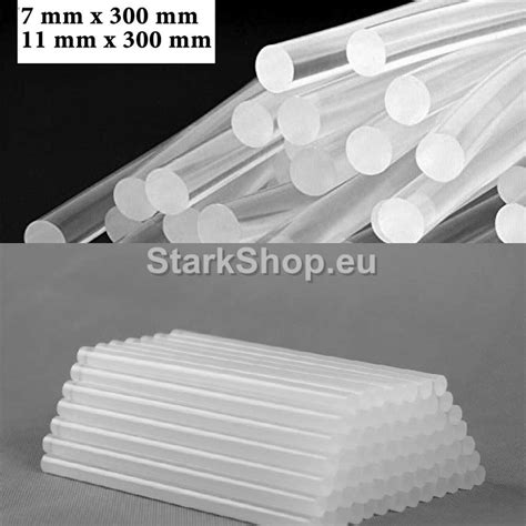 Силиконови пръчки 11х300мм. - Големи - StarkShop