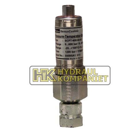 SCPT 600 C2 05 CAN Pressure Temp Sensor 0 600bar