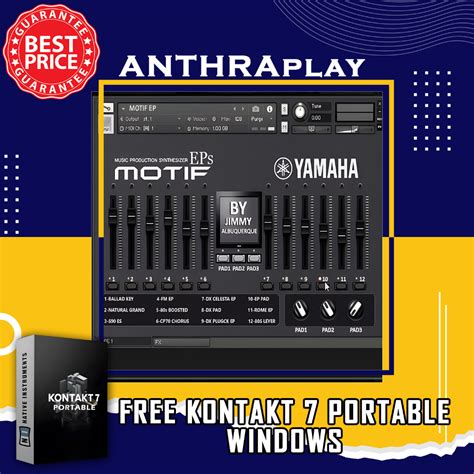 Jual Motif Eps Yamaha Vst Library Kontakt Shopee Indonesia