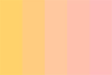 Mango Melon Salad Color Palette