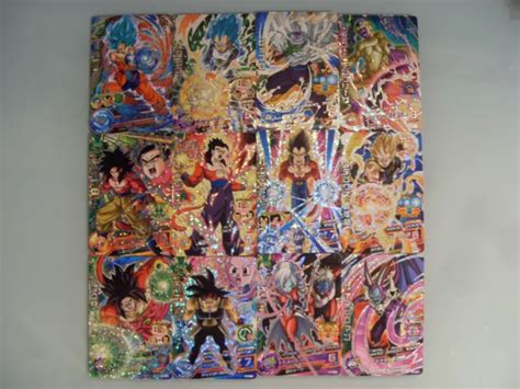 Dragon Ball Heroes God Mission Binder Gdb Set Complet Cartes Dbh