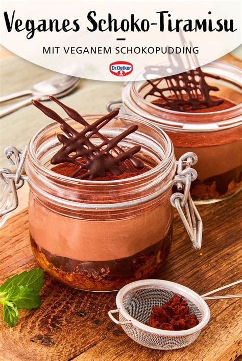 Veganes Schokoladen Tiramisu Rezept Dr Oetker Rezept Tiramisu