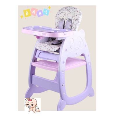 Silla De Comer En Voyage Panda Pv Morado Rosado Voyage