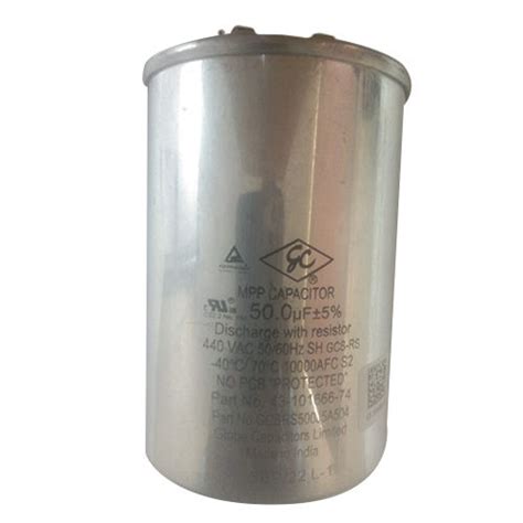 50 Mfd 440 Vac Mpp Capacitor Application Ac Motor At Best Price In