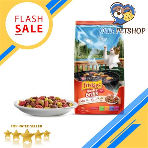 Jual MAKANAN KUCING FRISKIES Meaty Grill 1 2kg Shopee Indonesia