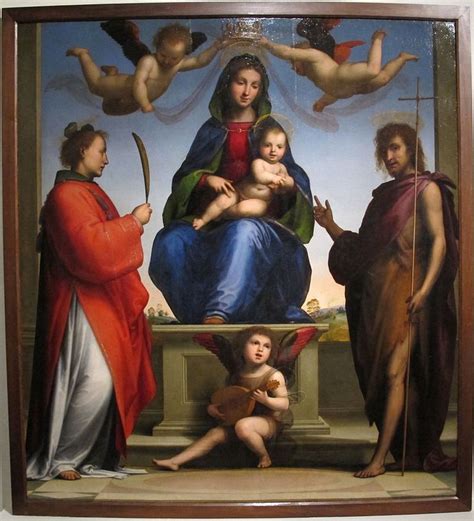 Fra Bartolomeo Madonna Col Bambino In Trono E Santi Ca Da