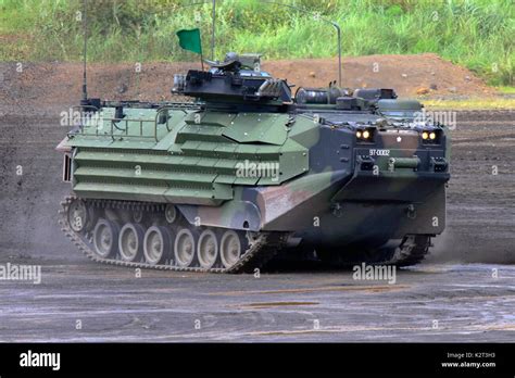 The Assault Amphibious Vehicle AAV 7 of the Japan Ground Self-Defense Stock Photo: 156652303 - Alamy