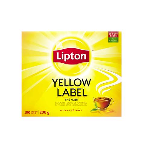 Lipton Yellow Label Tea 200g 100pack 12carton Tasty Snack Asia