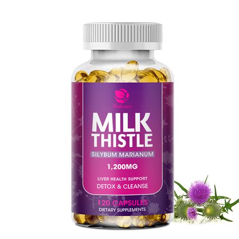 Natural Liver Detox Tea With Milk Thistle Extract Support Liver