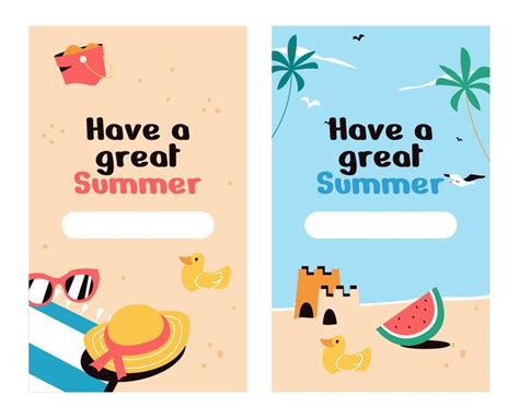 Happy Summer Tags 4 Free PDF Printables Printablee In 2024 Happy