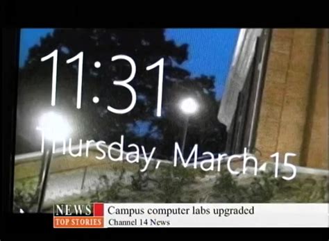 channel  news march   wctv waynesburg university