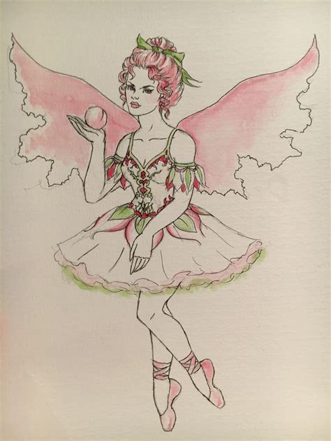 Sugar Plum Fairy Drawing At Explore Collection Of