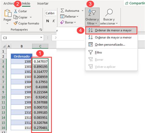 Cómo Hacer una Ordenación Aleatoria en Excel y Google Sheets Automate