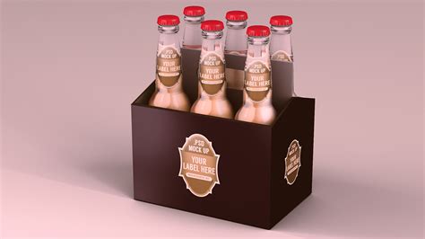 Six Pack Beer Packaging Mockup Behance