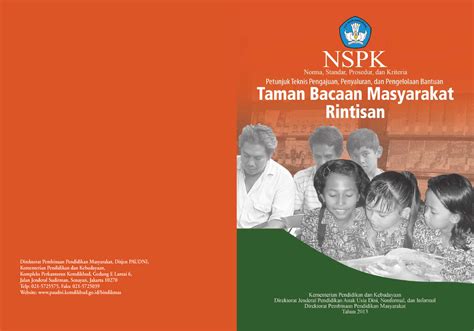 Petunjuk Teknis Tbm Rintisan Direktorat Pembinaan Pendidikan