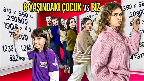 8 YAŞINDAKİ ÇOCUK VS 6 YETİŞKİN YouTube