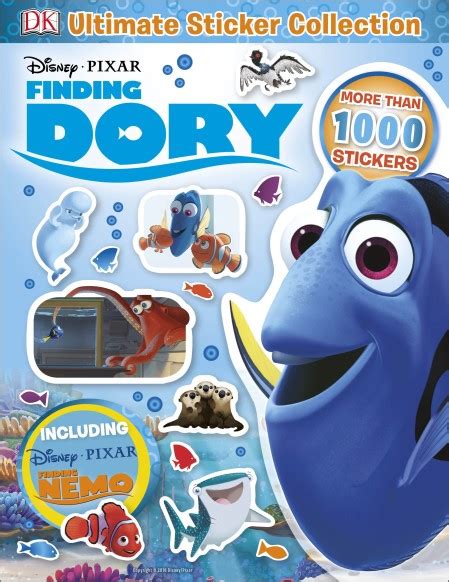 Ultimate Sticker Collection Finding Dory Finding Dory Wiki Fandom