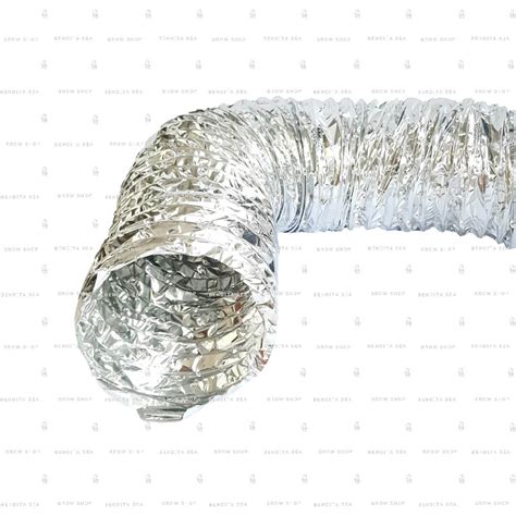 Tubo Ducto De Ventilaci N Flexible Aluminio Pulgadas Metros Mm